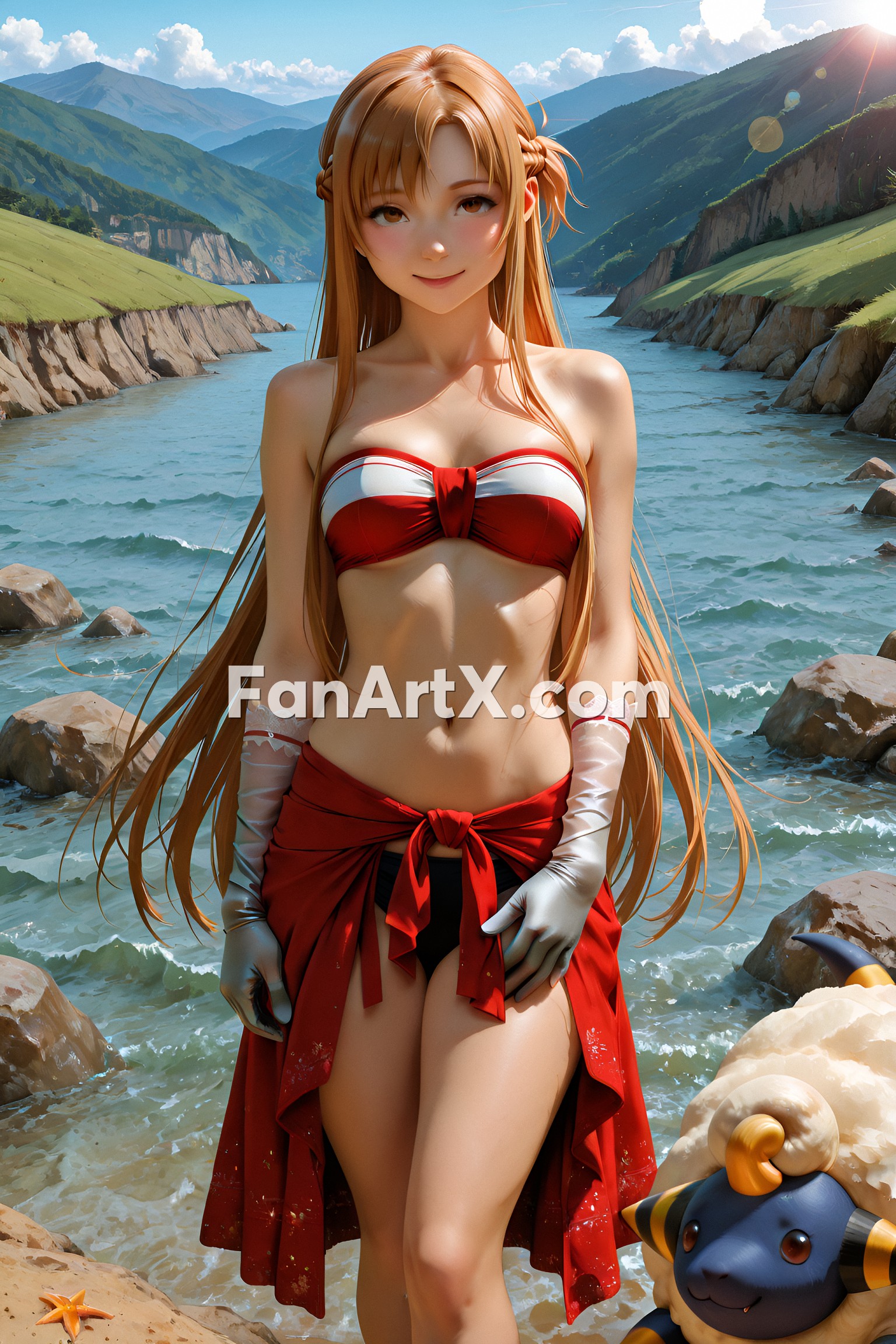 Sao Asuna Yuuki Fanart - Sword Art Online character 5990101